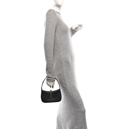 Saint Laurent Smooth Calfskin Le 5 A 7 Mini Hobo Black 2 of 10