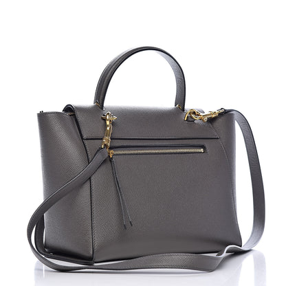 Celine Grained Calfskin Micro Belt Bag Grey 3 of 10
