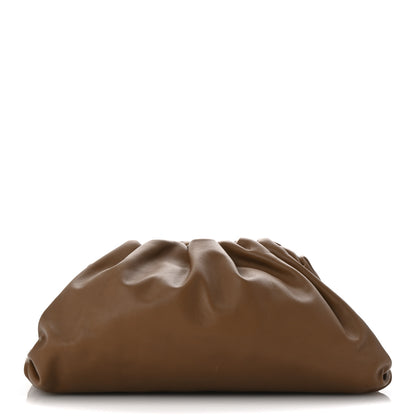 Bottega Veneta Smooth Butter Calf The Pouch Oversized Clutch Teak 1 of 13