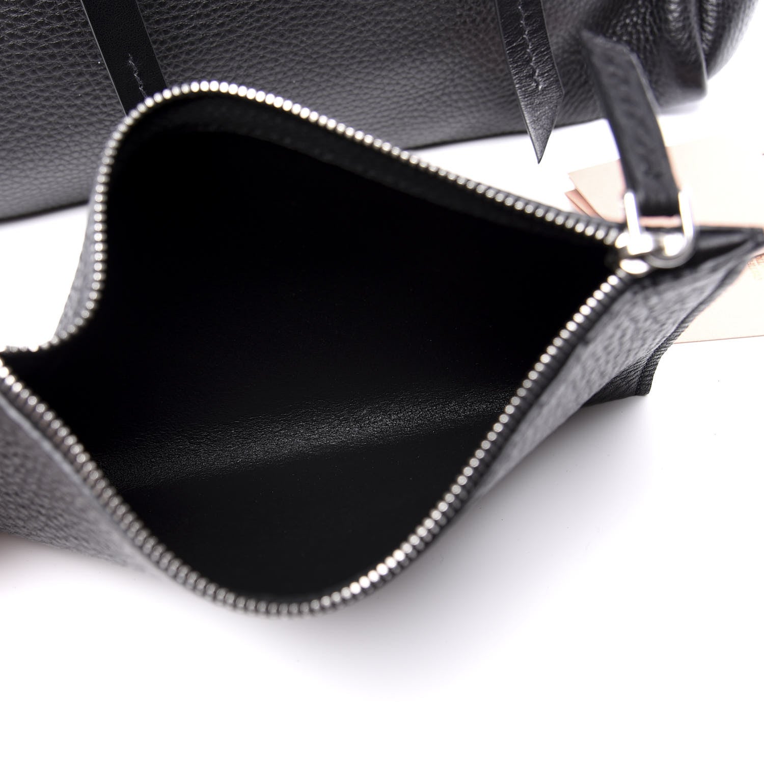 Miu Miu Vitello Daino Tote Black 11 of 12