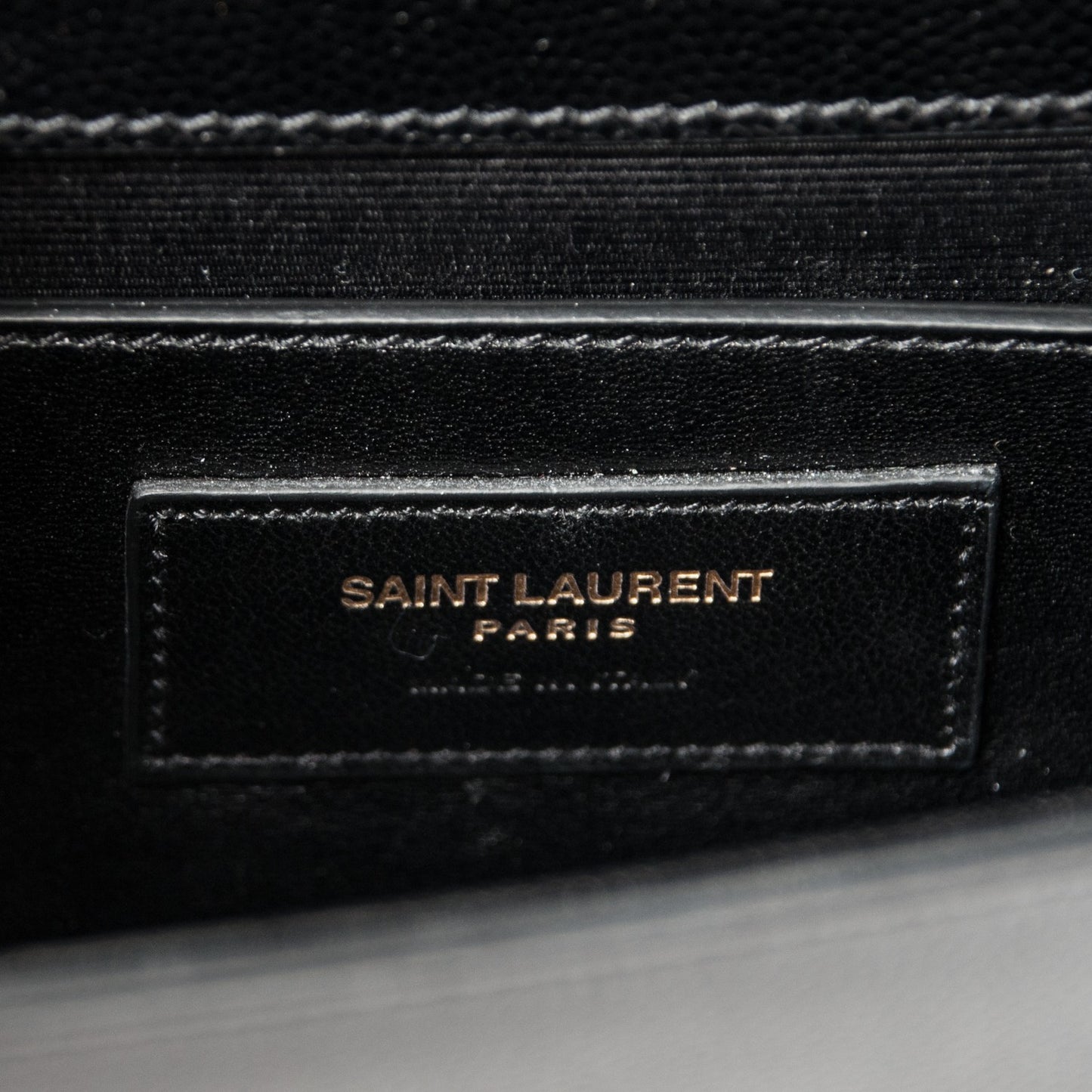 Grain De Poudre Small Monogram Kate Satchel Black