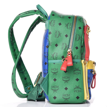 MCM Visetos Small Dual Stark Pocket Backpack Multicolor 20 of 23