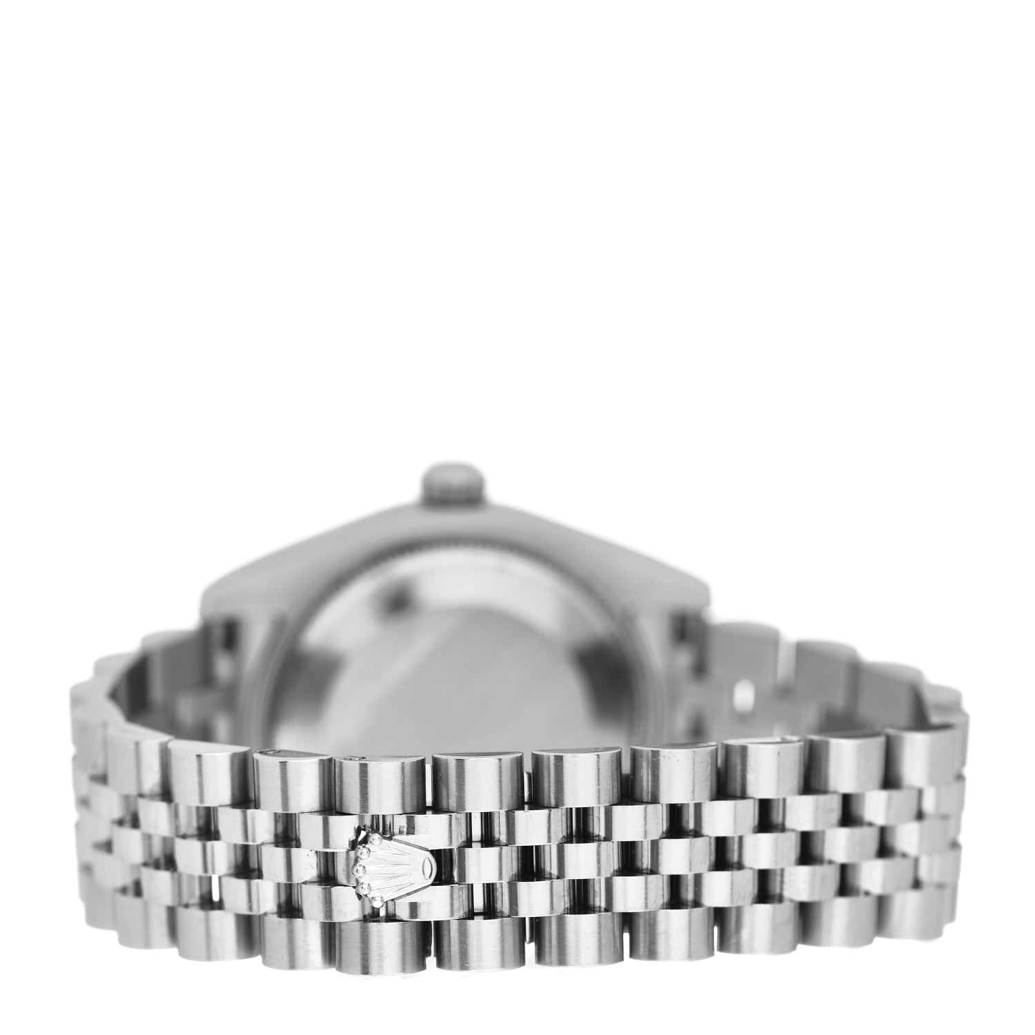 Rolex Stainless Steel 18K White Gold Diamond 31mm Oyster Perpetual Datejust Watch Pink 178274 3 of 5
