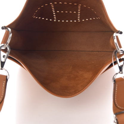 Hermes Epsom Evelyne III PM Toffee 5 of 10