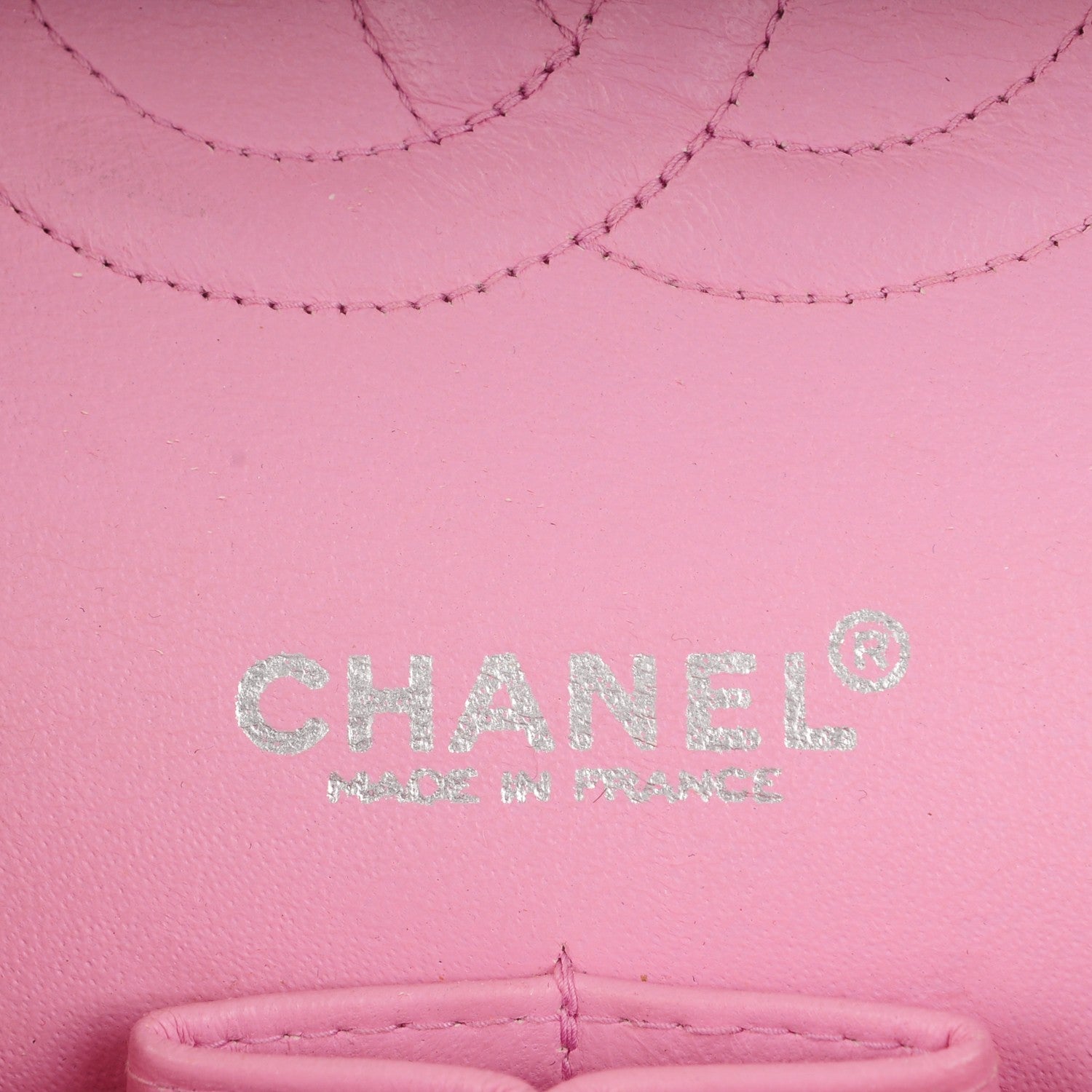 Chanel Jersey Quilted Medium Double Flap Pink 7 of 12