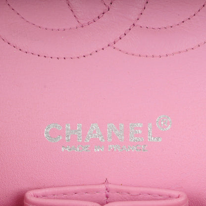 Chanel Jersey Quilted Medium Double Flap Pink 7 of 12