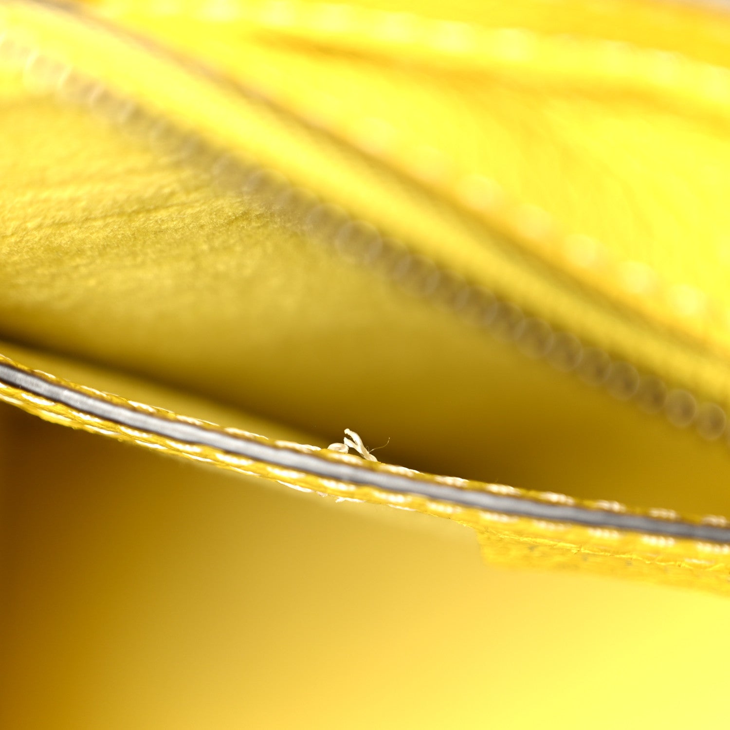 Celine Drummed Calfskin Nano Luggage Citron 8 of 11