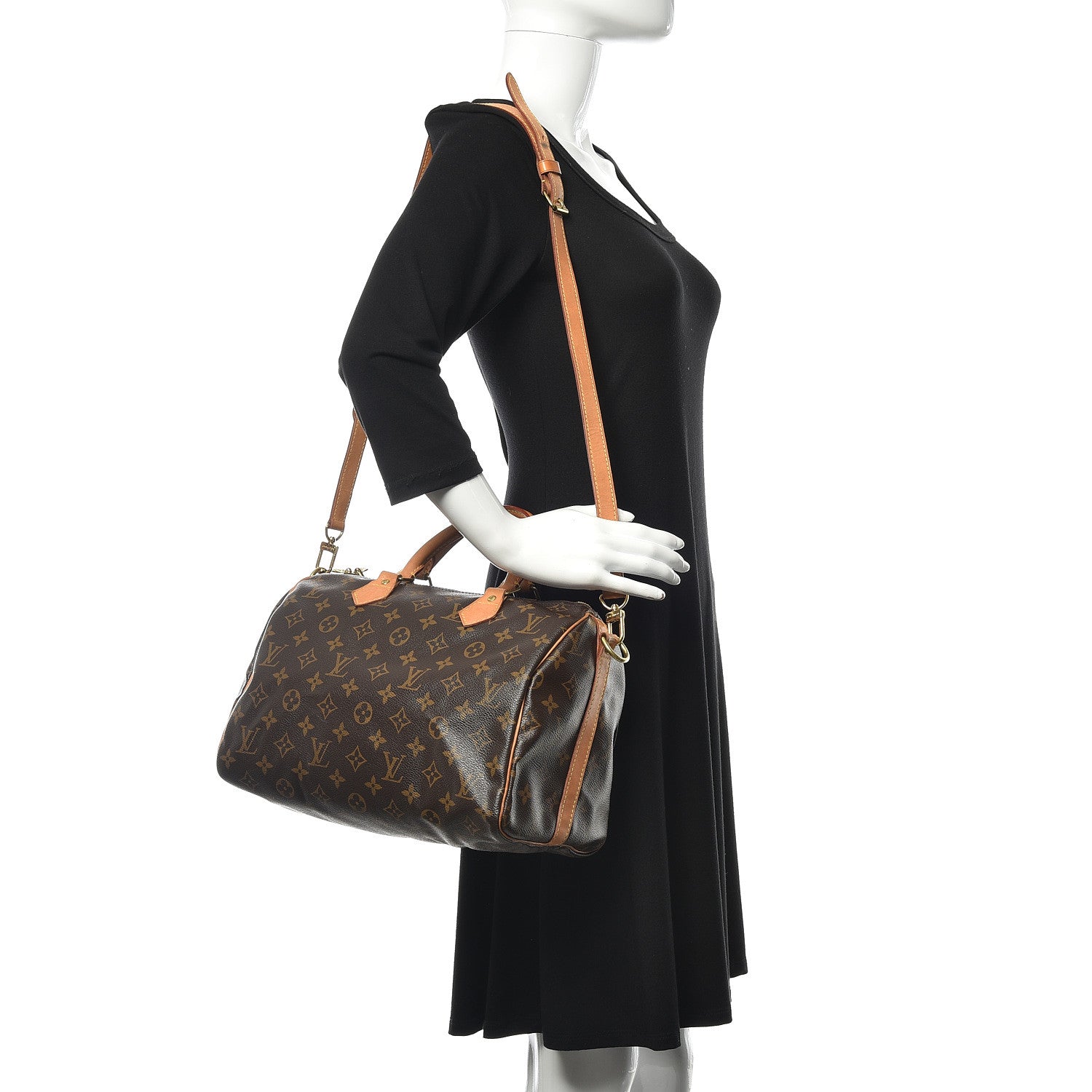 Louis Vuitton Monogram Speedy Bandouliere 30 2 of 14
