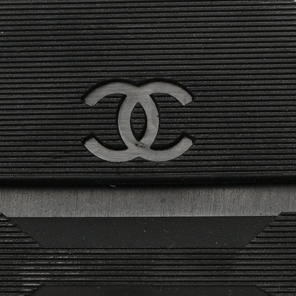 Chanel Denim Calfskin Quilted Lace Up Combat Boots 35.5 Blue 6 of 10