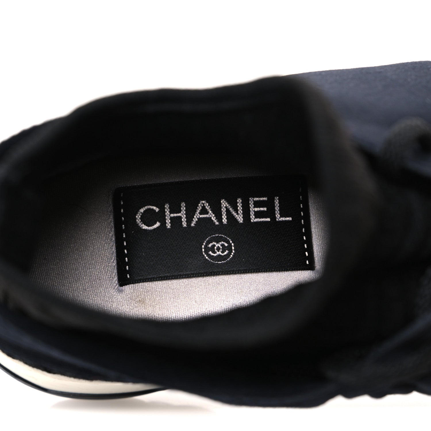 Chanel Stretch Fabric CC Sneakers 36 Black 1752553 – FASHIONPHILE