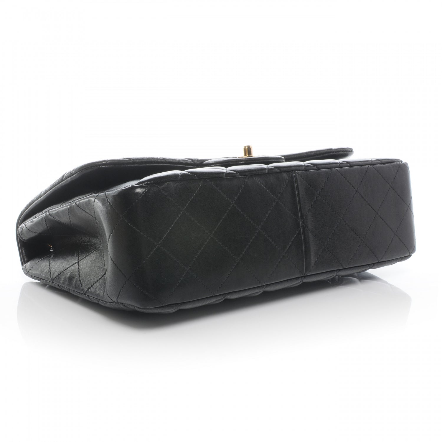 Chanel Lambskin Jumbo Single Flap Black 4 of 9