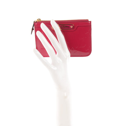 Louis Vuitton Vernis Key Pouch Rose Indien 2 of 7