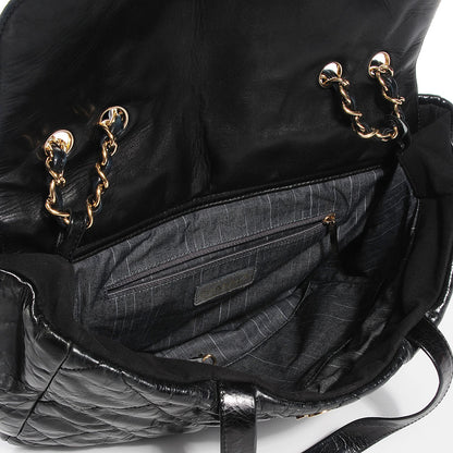 Chanel Glazed Calfskin Portobello Tote Black 5 of 8