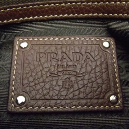 Prada Vitello Daino Hobo Brown 8 of 11