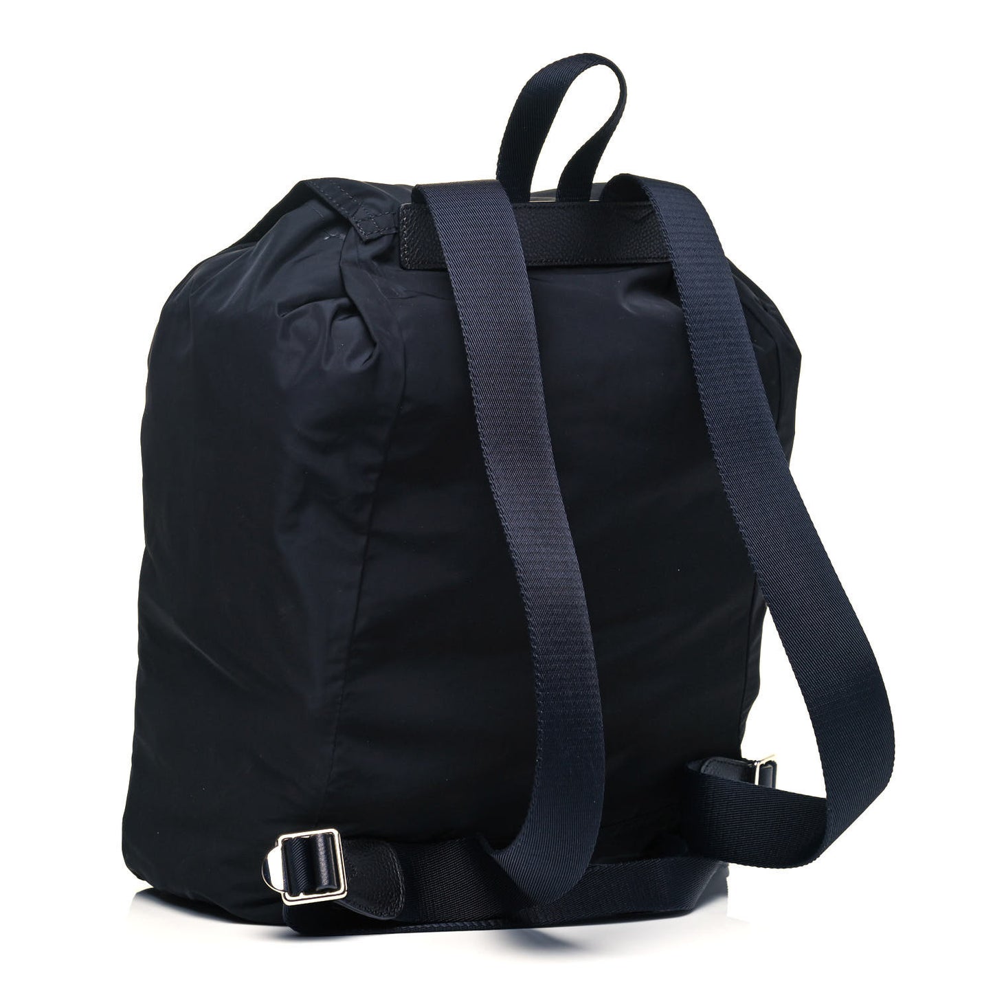 Nylon Solid to Check Backpack Black