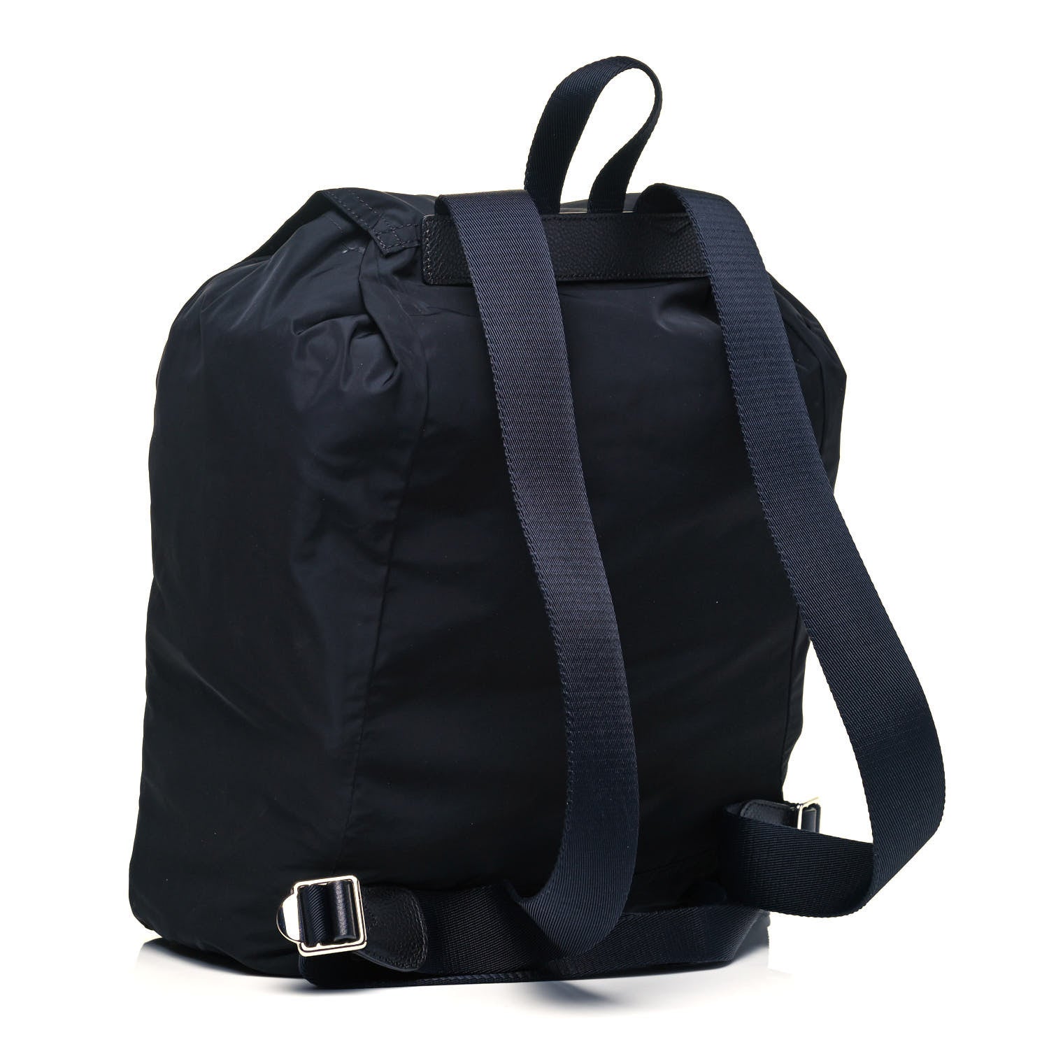 Burberry Nylon Solid to Check Backpack Black 2 of 8