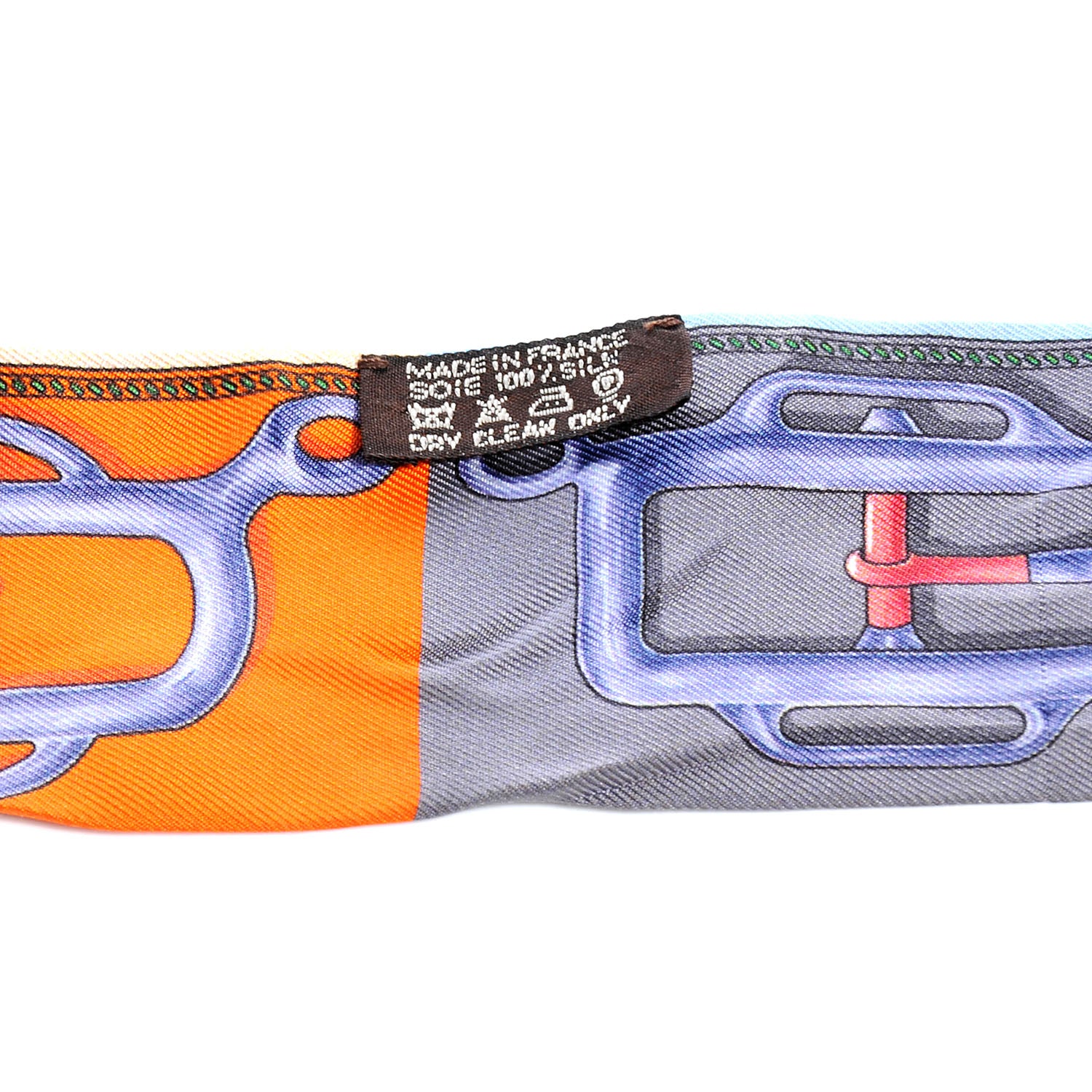 Hermes Silk Bouclerie D Attelage Twilly 5 of 5