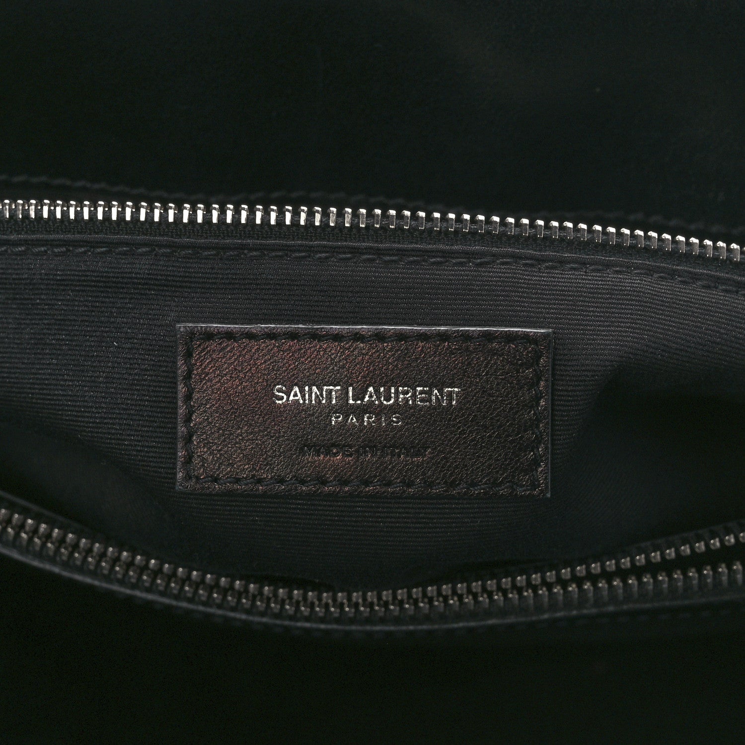 Saint Laurent Calfskin Y Quilted Monogram Large Loulou Chain Satchel Black 7 of 13