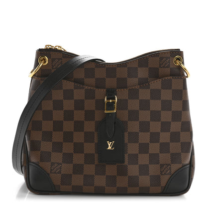 Louis Vuitton Damier Ebene Odeon PM Black 1 of 12