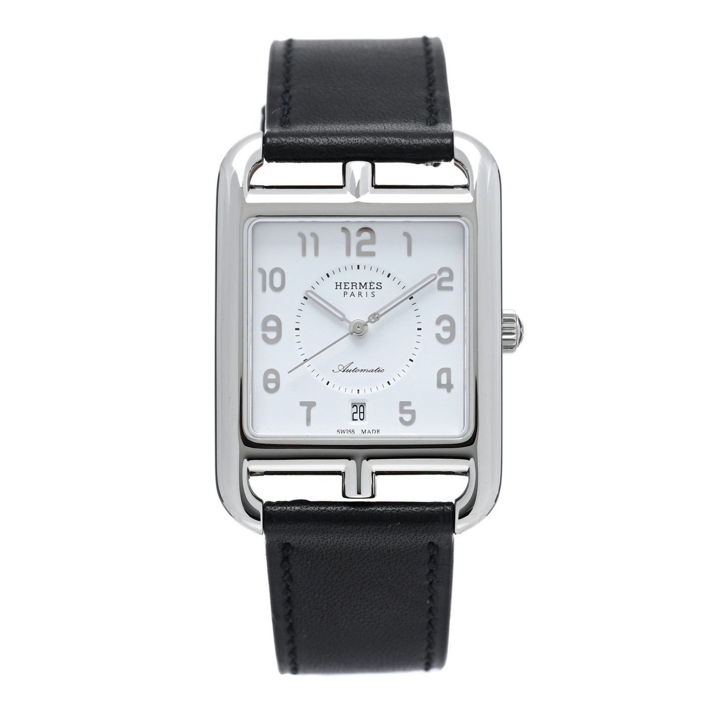 Stainless Steel Barenia 29mm Cape Cod Automatic Watch Noir