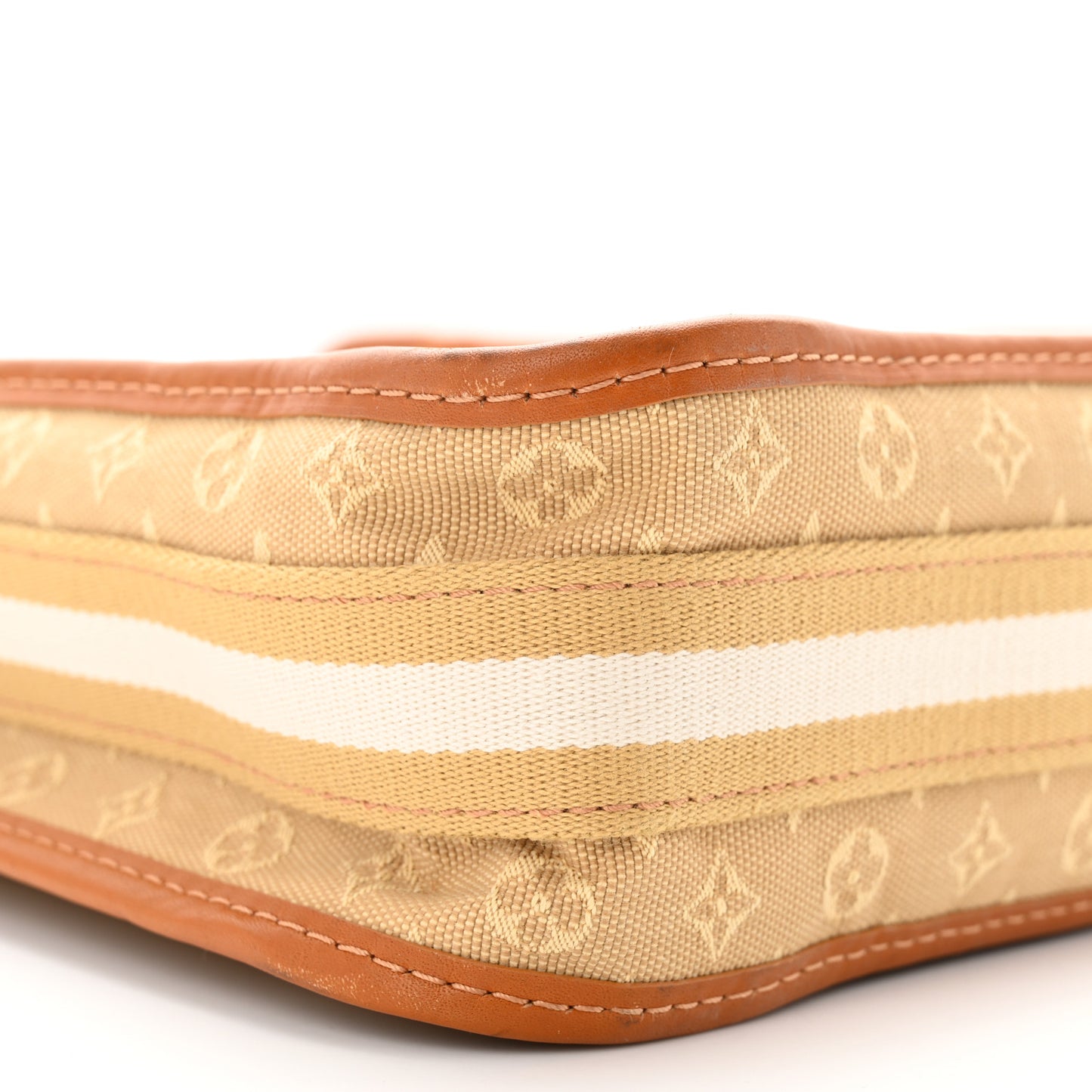 Mini Monogram Besace Mary Kate Beige