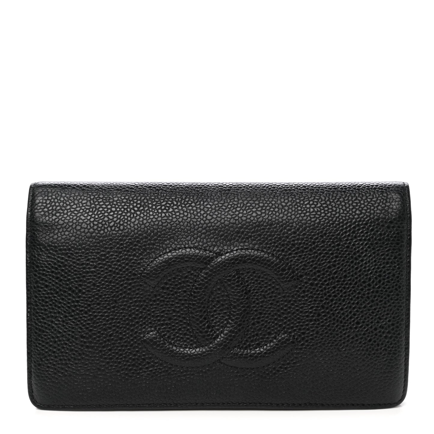 Caviar Timeless CC Yen Wallet Black