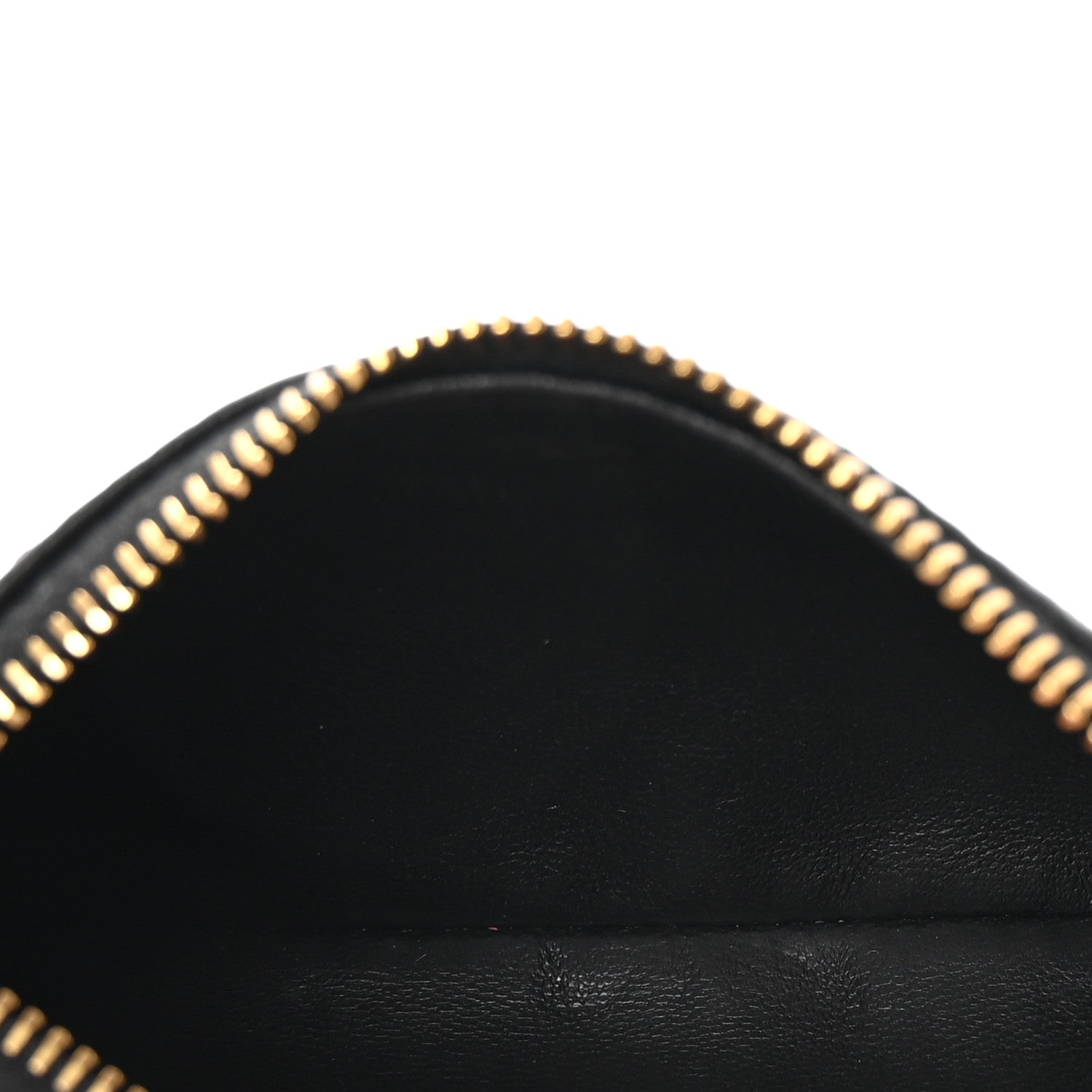 Valentino Garavani Grainy Calfskin Vlogo Key Ring Black 5 of 7