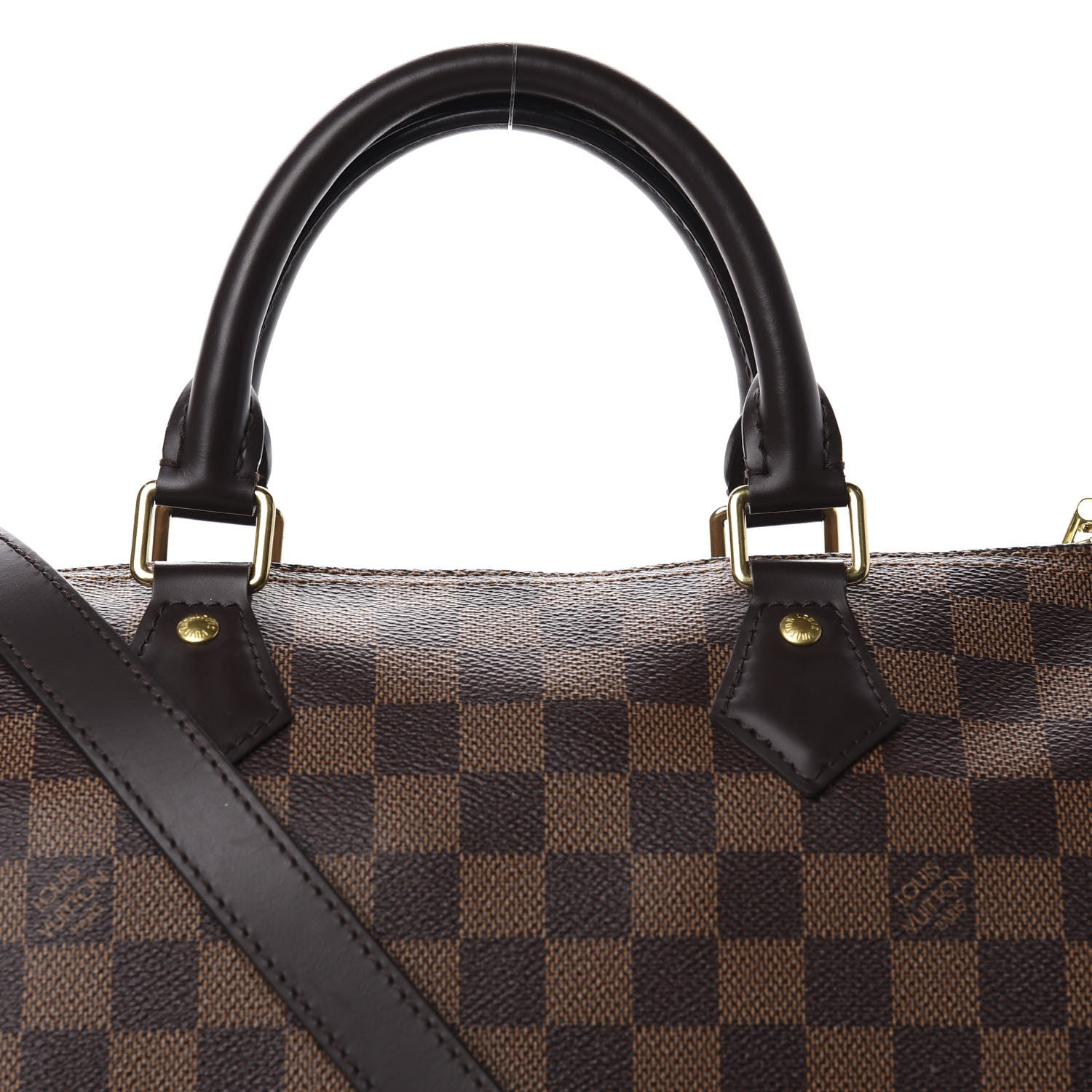 Louis Vuitton Damier Ebene Speedy Bandouliere 30 10 of 10