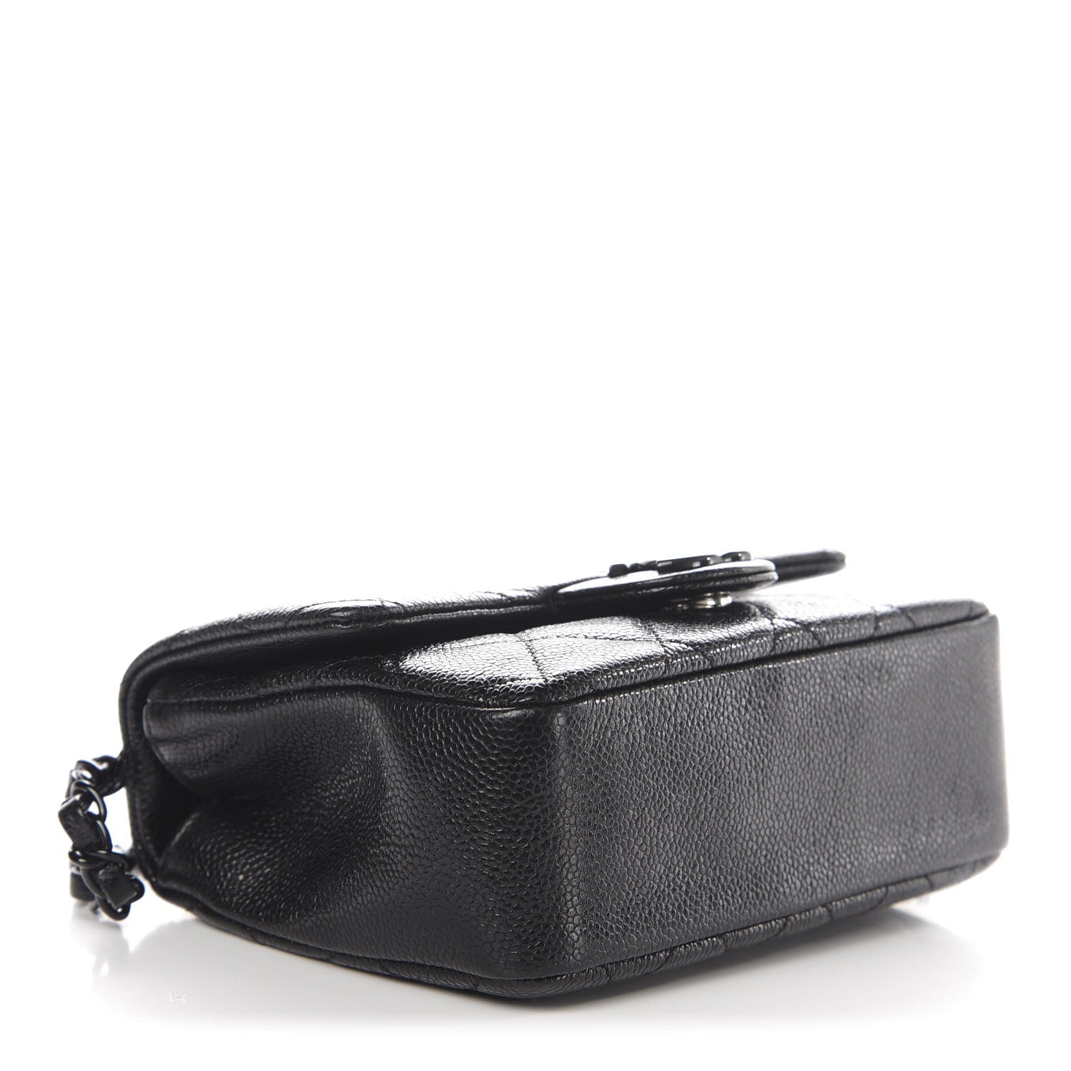 Chanel Caviar Quilted Incognito Mini Square Flap Black 4 of 11