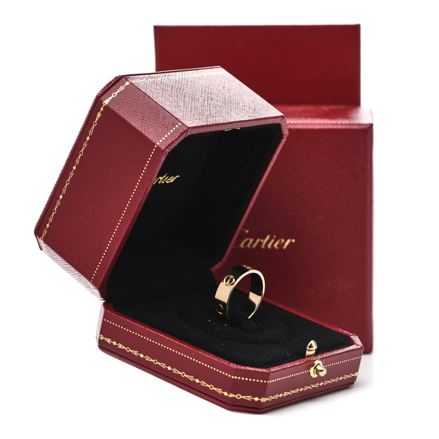 Cartier 18K Yellow Gold 5.5mm LOVE Ring 59 8.75 5 of 5