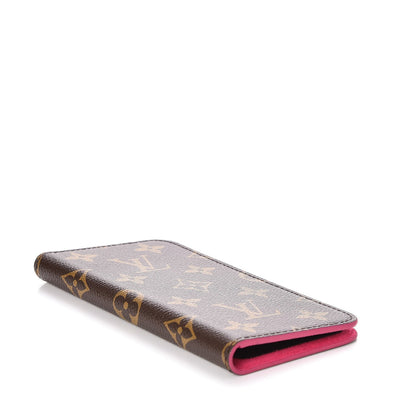 Louis Vuitton Monogram iPhone X Folio Case Rose Pop 4 of 6