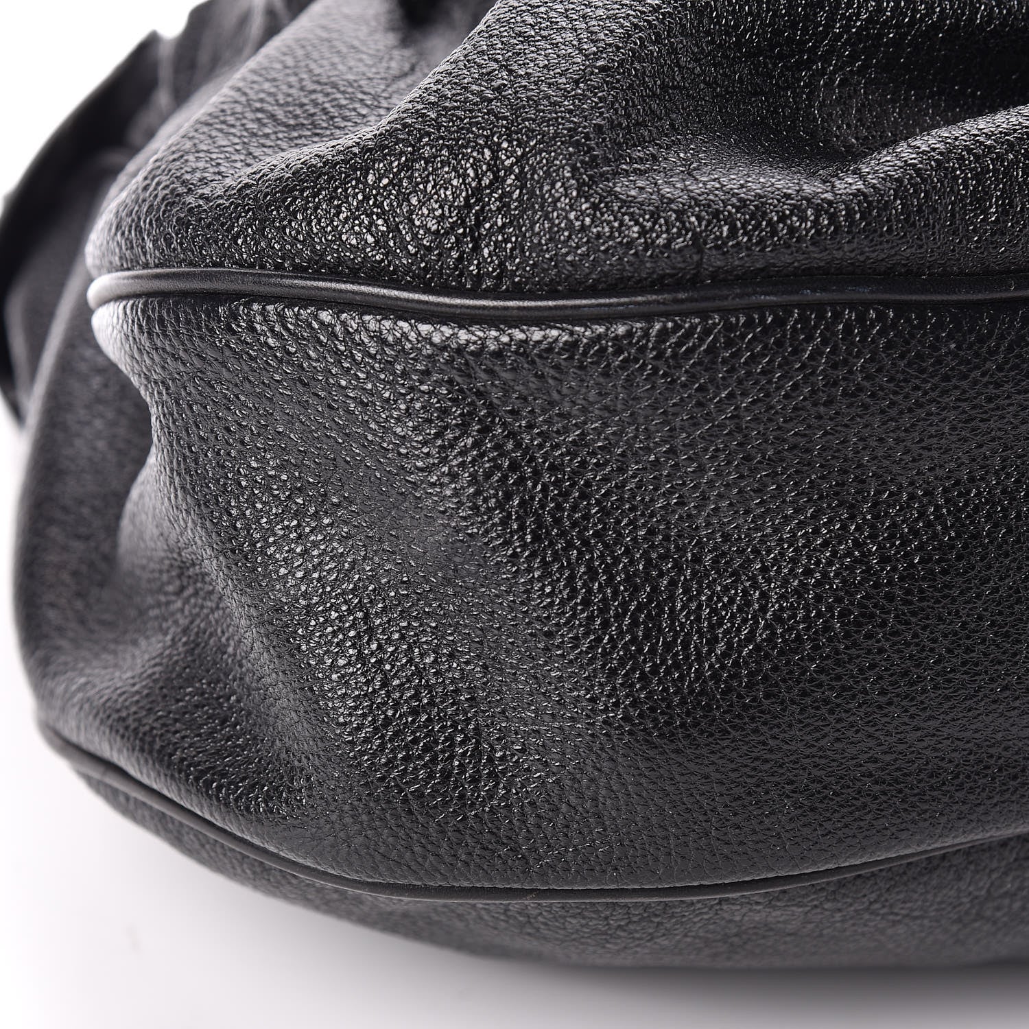 Burberry Calfskin Hobo Black 12 of 13