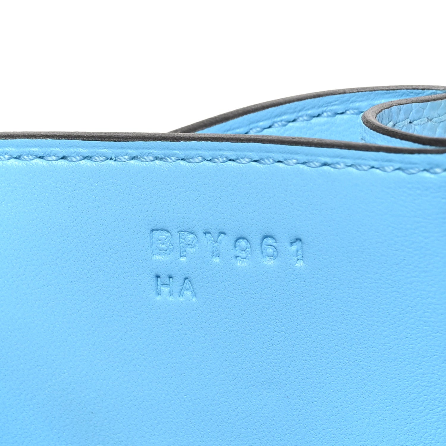 Hermes Epsom Constance 18 Celeste 6 of 10