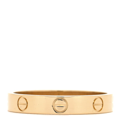 Cartier 18K Yellow Gold 3.5mm LOVE Wedding Band Ring 58 8.25 3 of 4
