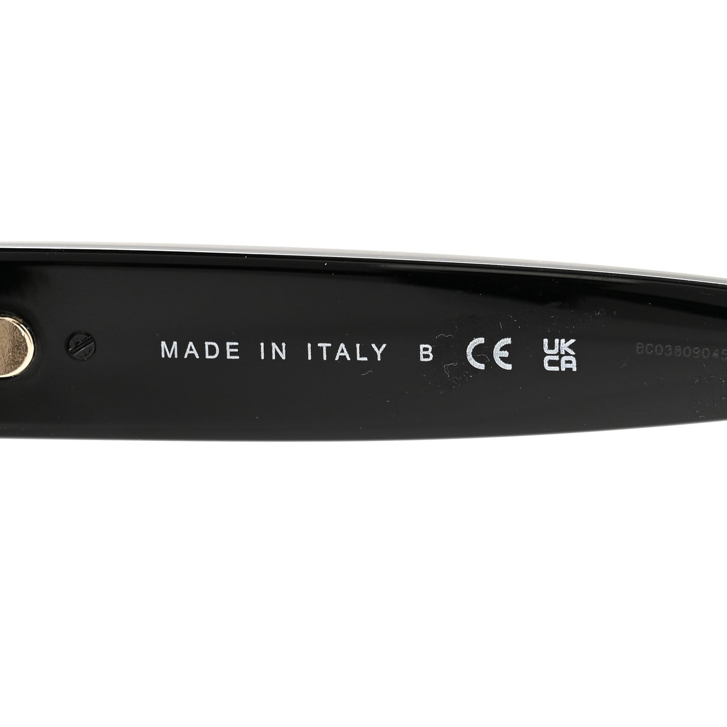 Acetate Square Strass CC Sunglasses 5479-A Black