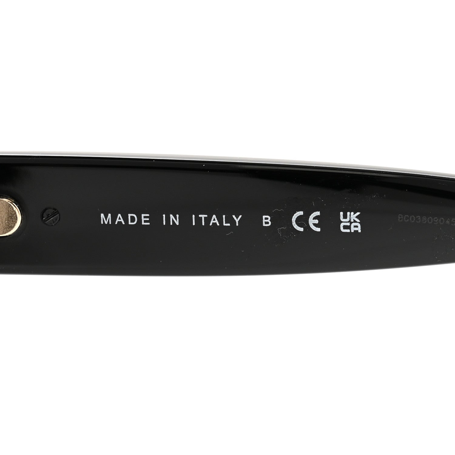 Chanel Acetate Square Strass CC Sunglasses 5479-A Black 6 of 7