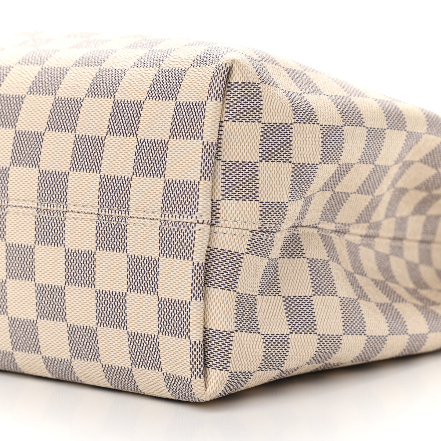 Damier Azur Graceful MM Rose Ballerine