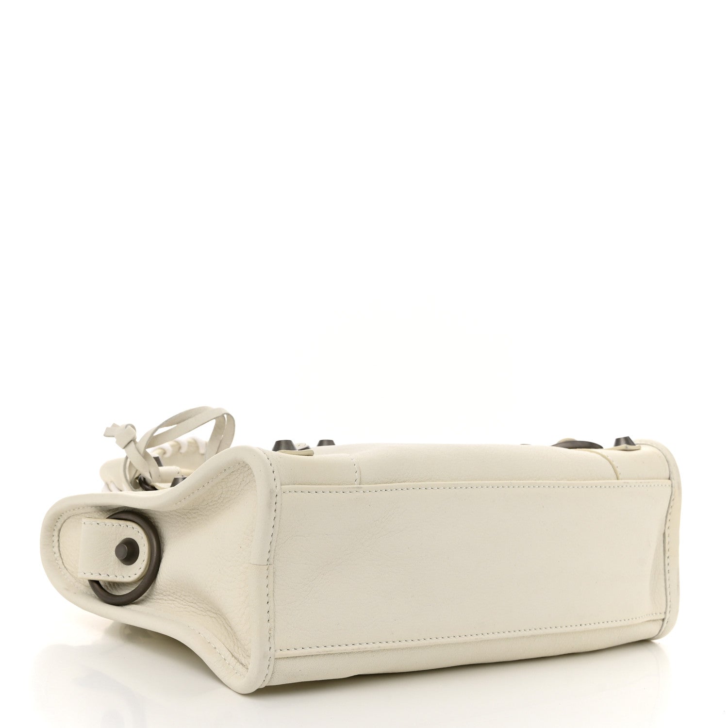 Balenciaga Agneau Classic Hardware Mini City White 5 of 11