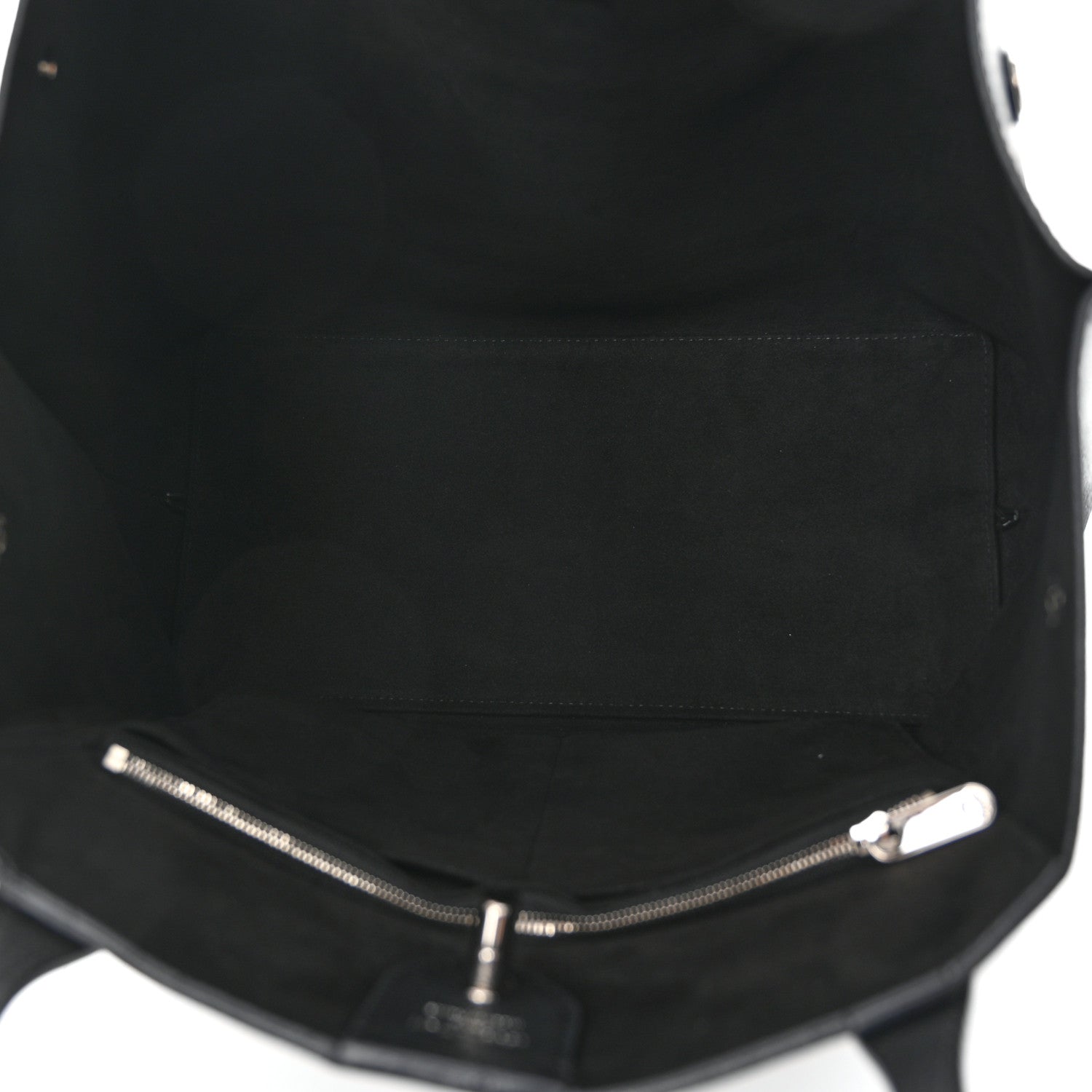 Louis Vuitton Calfskin Lockme Go Tote Black 5 of 9