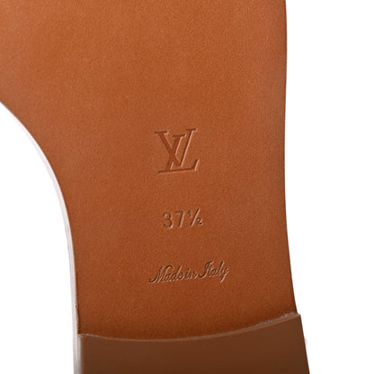 Louis Vuitton Monogram Escale Palma Flat Sandals 37.5 Rouge 6 of 8