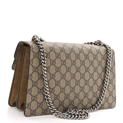 Gucci GG Supreme Monogram Small Dionysus Shoulder Bag Taupe 3 of 10