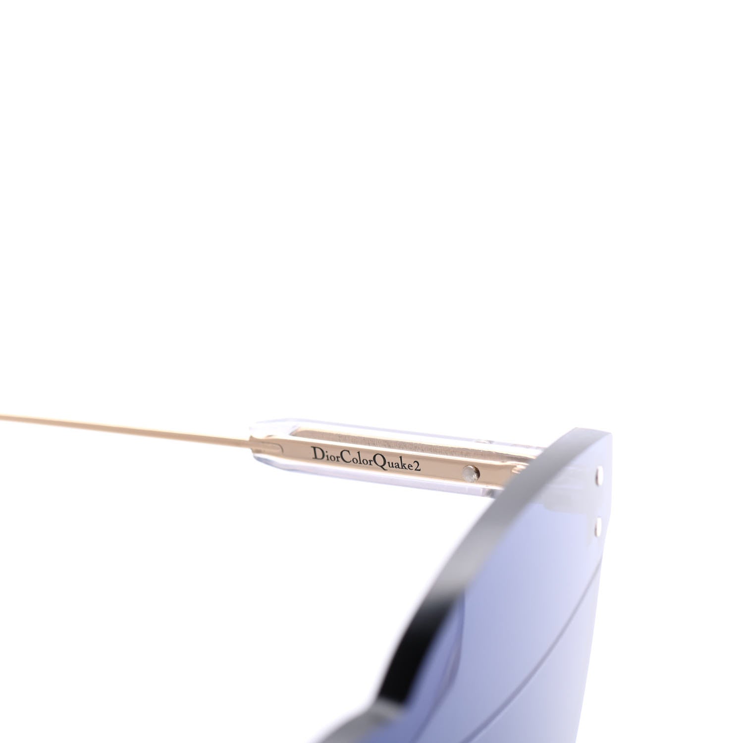 Christian Dior Mirrored Color Quake 2 Sunglasses Blue 5 of 7