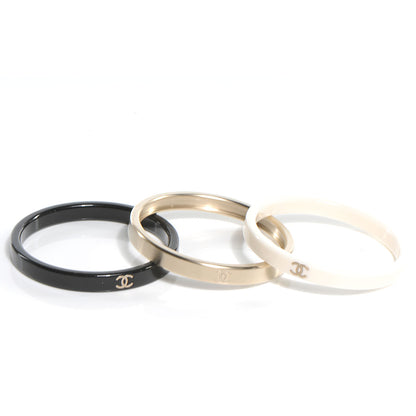 Chanel CC Bangle Set of 3 3 of 6