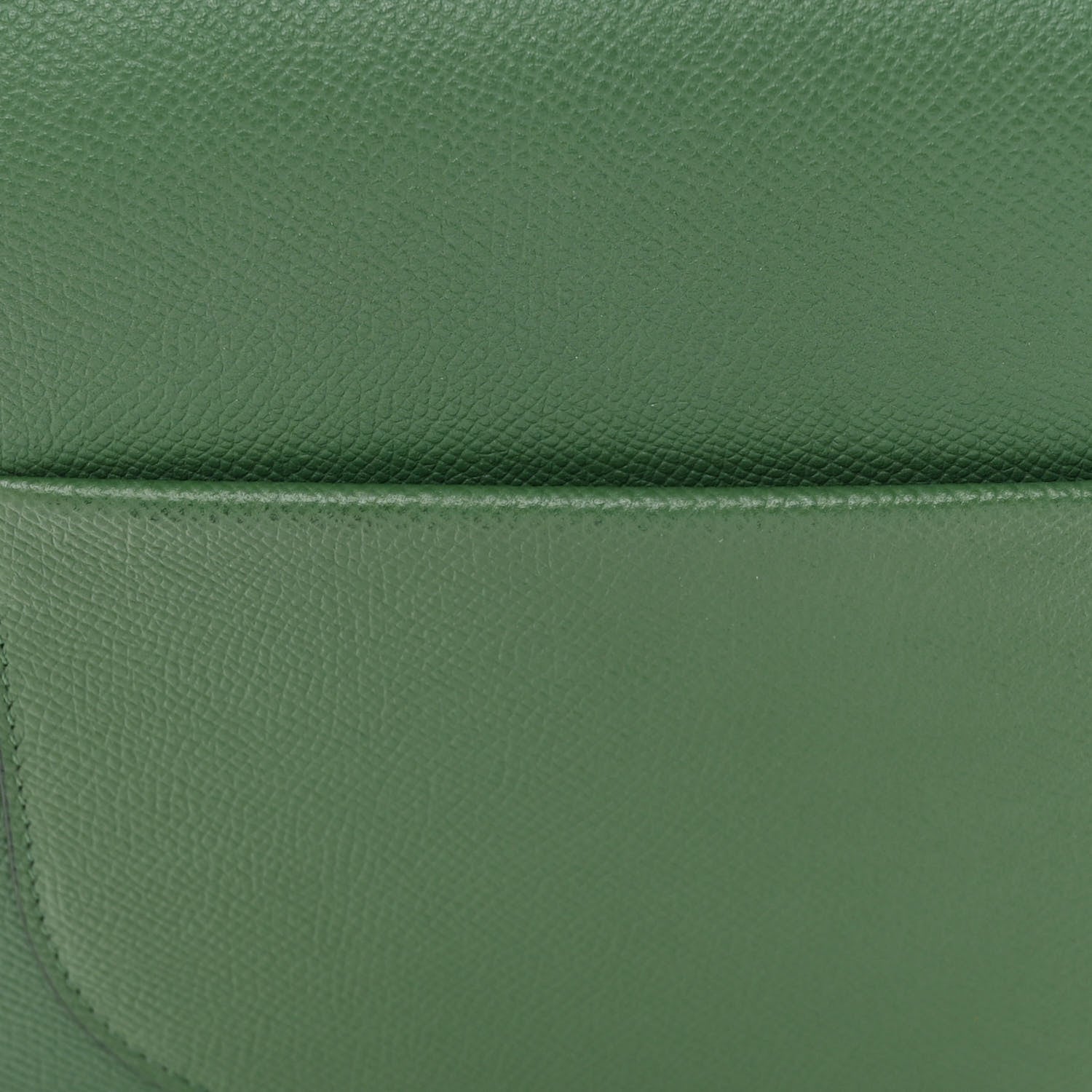 Celine Grained Calfskin Small Trotteur Light Forest 16 of 18