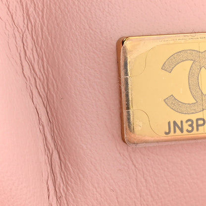 Chanel Lambskin Quilted Small Sweet Camellia Flap Light Pink 7 of 12