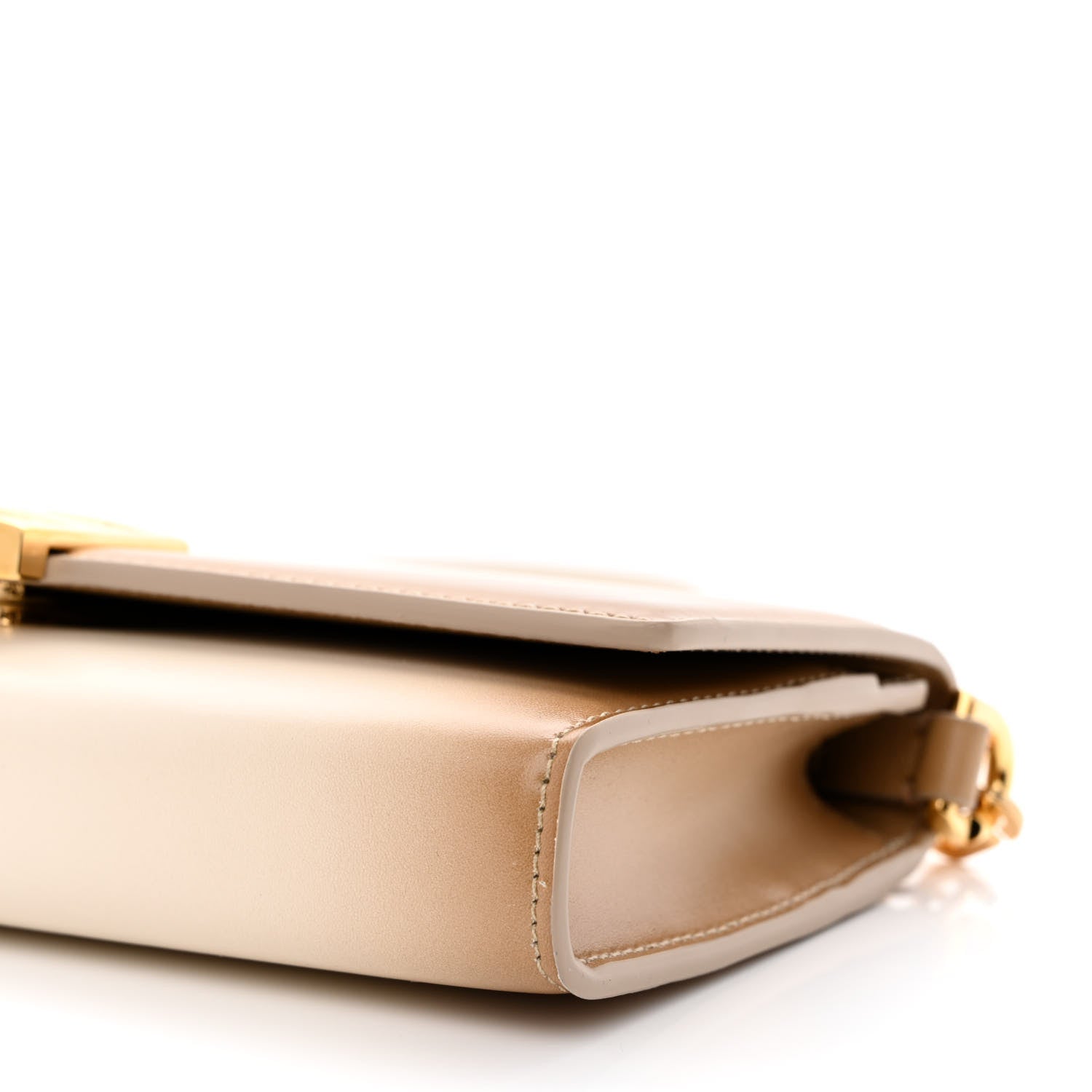 Givenchy Smooth Calfskin Gradient Effect 4G Wallet on Chain Dust Grey 10 of 14