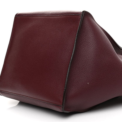 Celine Supple Grained Calfskin Small Big Bag Wine 10 of 13