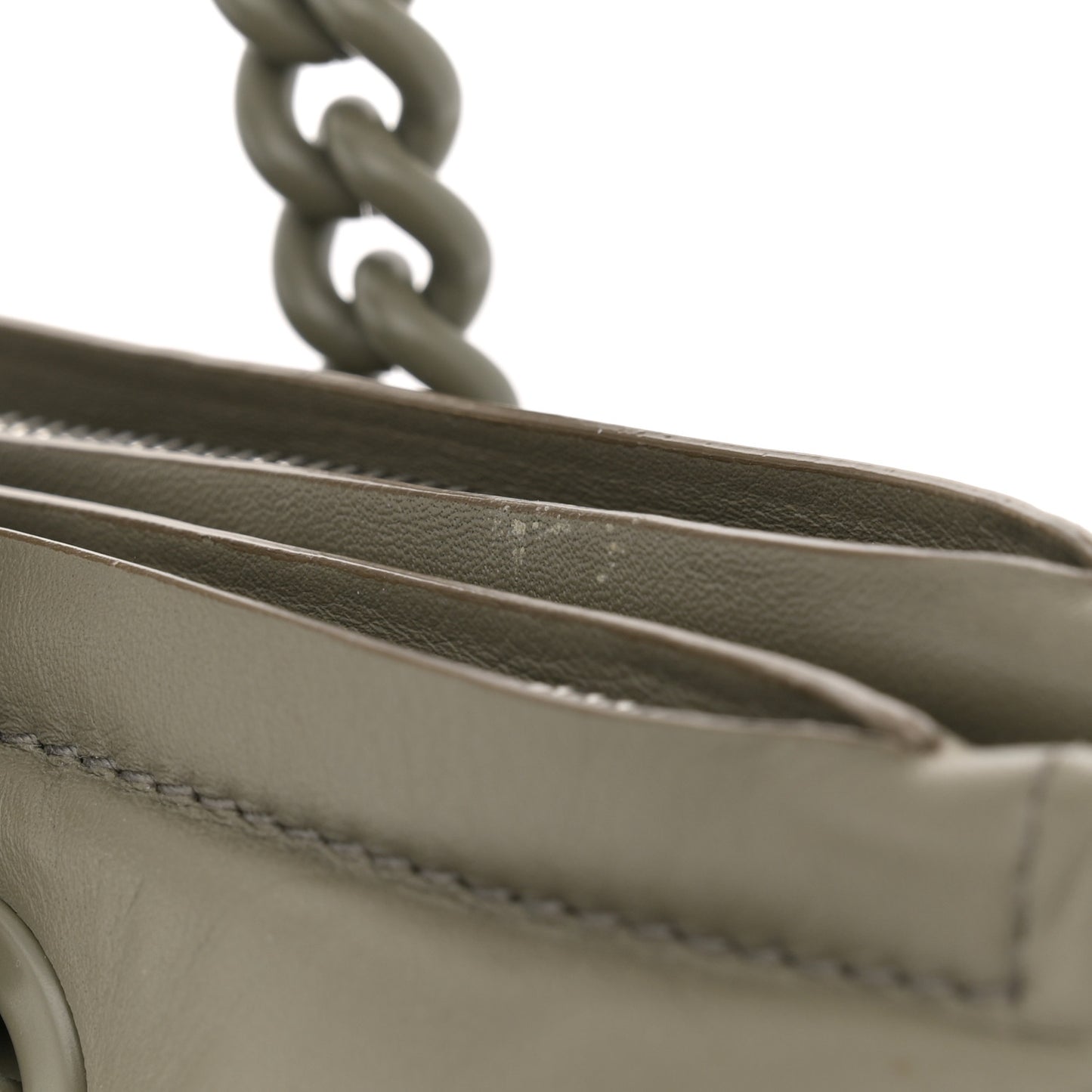 Calfskin Viva Bow Tote Green