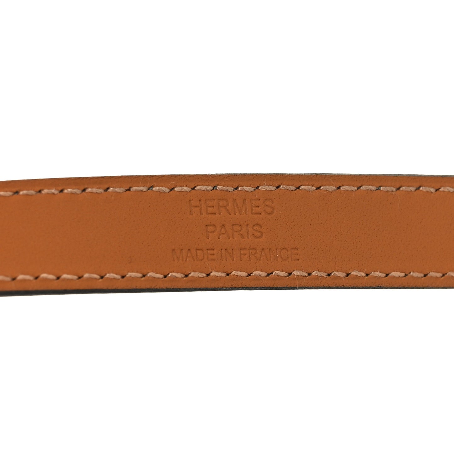 Epsom Kelly Double Tour Bracelet Gris Meyer