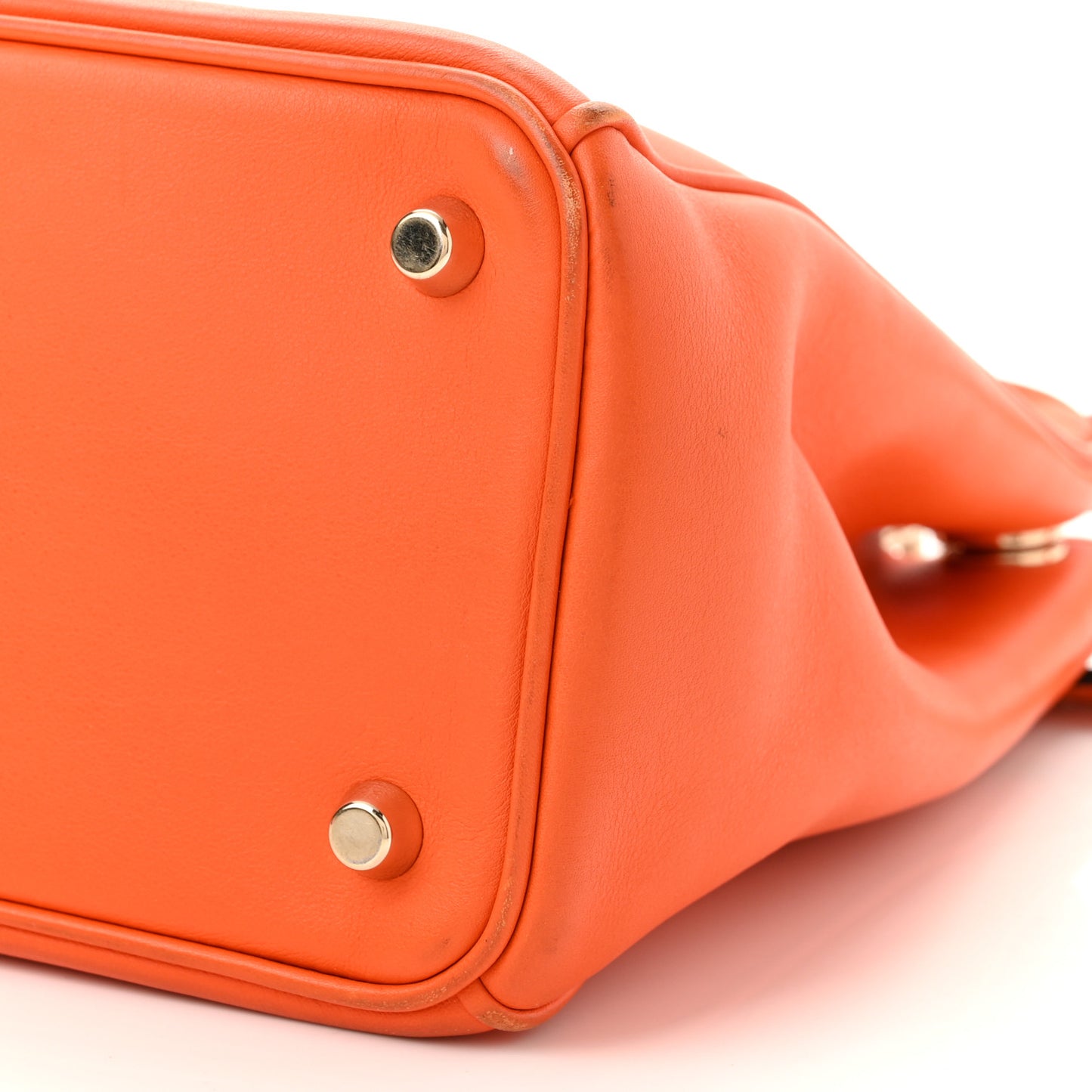 Smooth Calfskin Medium Diorissimo Tote Orange